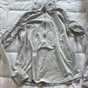 Under Armour Gray Quarter-Zip Sweatshirt